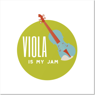 Viola is My Jam Posters and Art